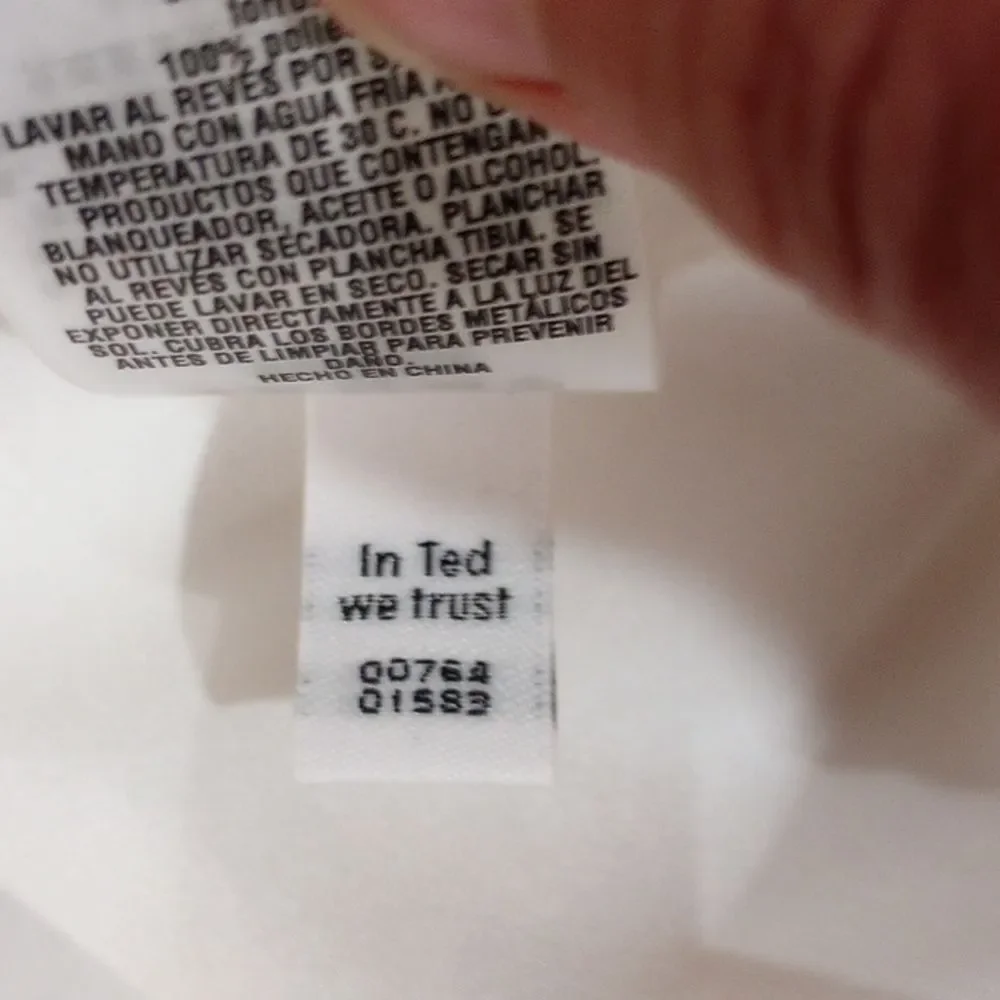 Ted Baker London Alila Cap Sleeve Sheath Dress Floral Pearl White Size 3 / 6 - 8 - Picture 14 of 14